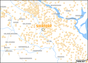 map of Sikanoar