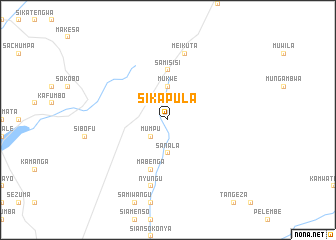 map of Sikapula
