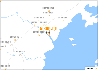 map of Sikaputa