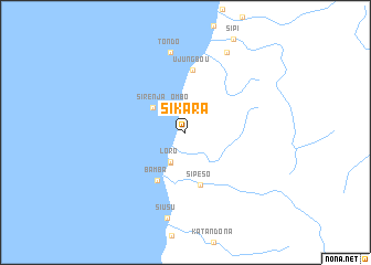 map of Sikara
