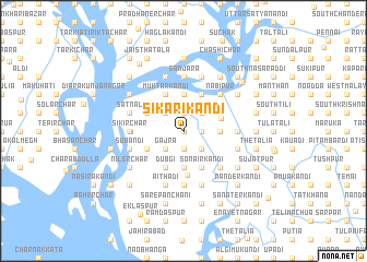 map of Sikārikāndi