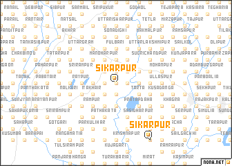 map of Sikārpur