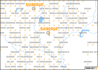 map of Sikārpur