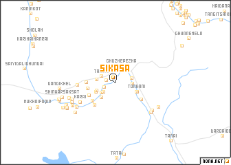 map of Si Kasa