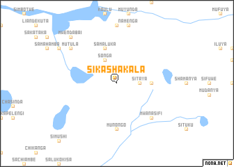 map of Sikashakala