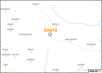 map of Sikâta