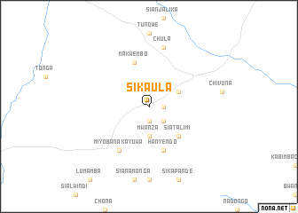 map of Sikaula