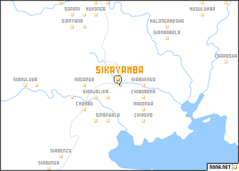 map of Sikayamba