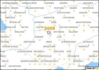 map of Sikéa