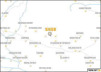 map of Sikéa