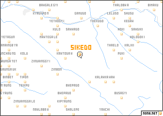 map of Sikedo