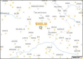 map of Sikeldi
