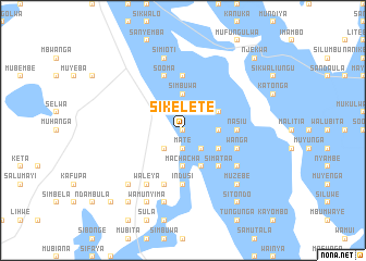 map of Sikelete