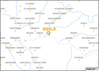 map of Sikelo