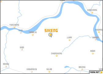 map of Sikeng