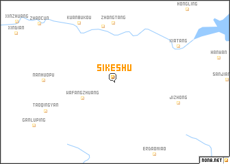 map of Sikeshu