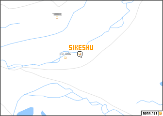 map of Sikeshu