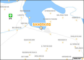 map of Sikhonkino