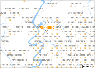 map of Sikhpur