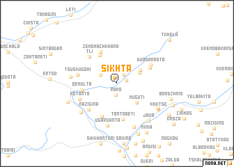 map of Sikhta