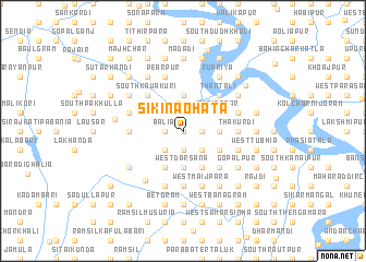 map of Siki Naohāta