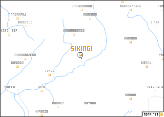 map of Sikingi