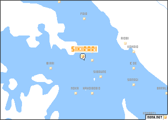 map of Sikirari