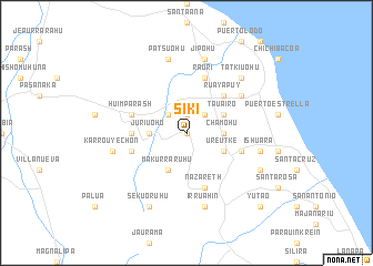map of Siki