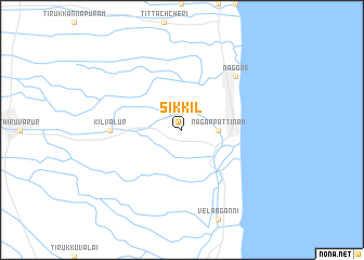 map of Sikkil