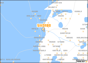 map of Sikomba
