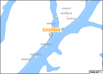 map of Sikombwe