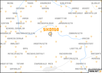 map of Sikonda