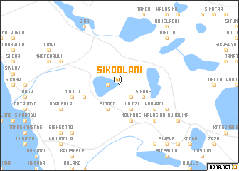 map of Sikoolani