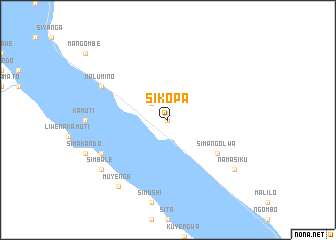 map of Sikopa