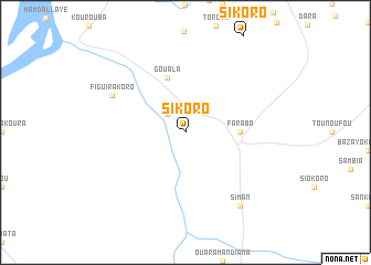 map of Sikoro