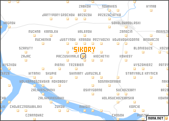 map of Sikory