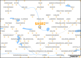 map of Sikorz