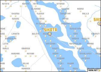 map of Sikota