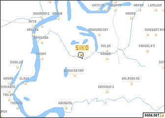 map of Siko