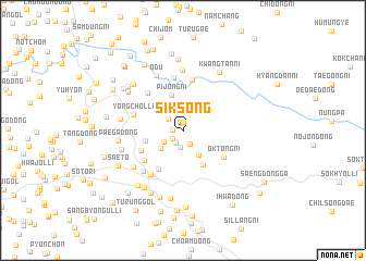 map of Siksong