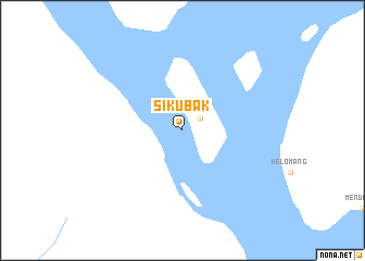 map of Sikubak