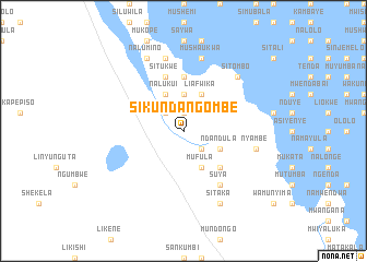 map of Sikundangombe