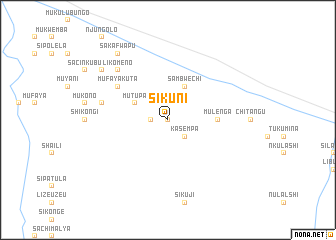 map of Sikuni