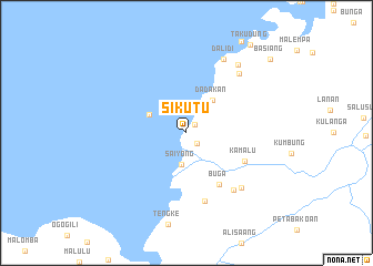 map of Sikutu