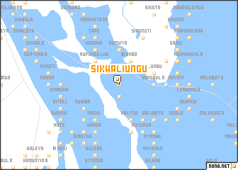 map of Sikwaliungu