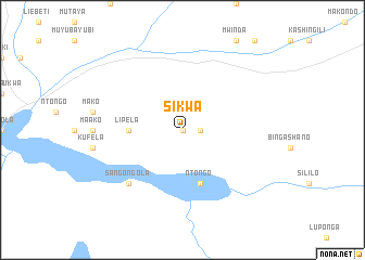 map of Sikwa