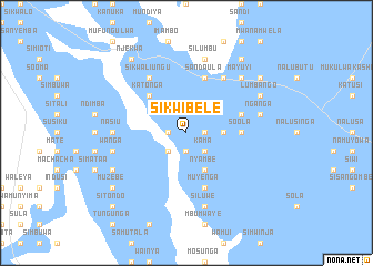 map of Sikwibele