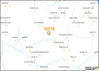 map of Sikye