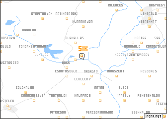 map of Sík