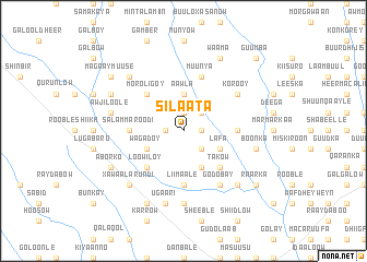 map of Silaata